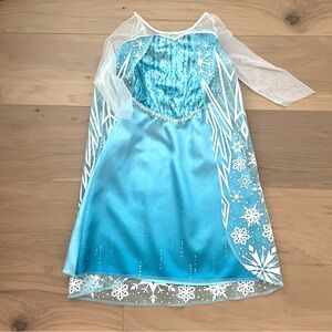Kids Frozen-Inspired Blue Costume Dress